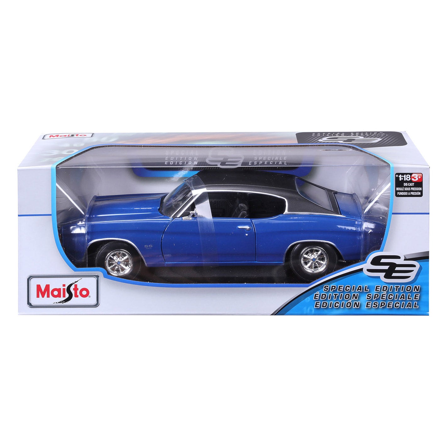 1:18 SE 1971 Chevrolet Chevelle 454 SS Die-Cast Model