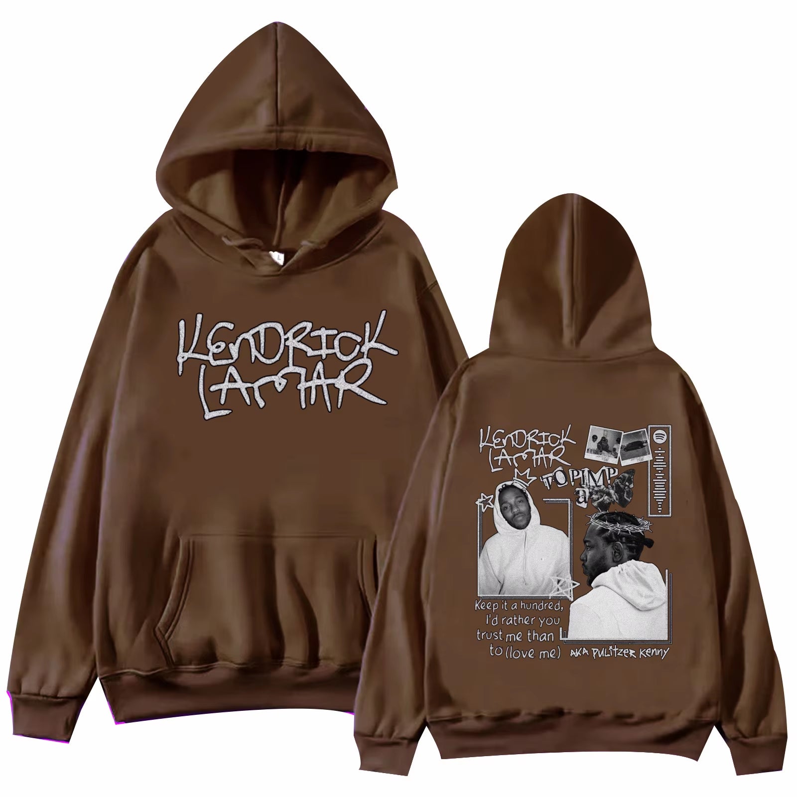 Kendrick Lamar 2024 Hoodie Harajuku Hip Hop Pullover Tops Man Woman Sweatshirt