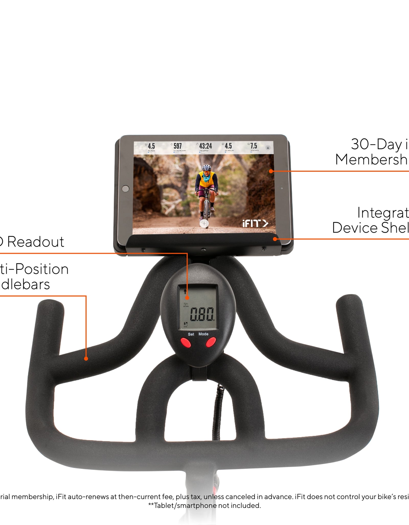 500 SPX Indoor Cycle with Interchangeable Racing Seat